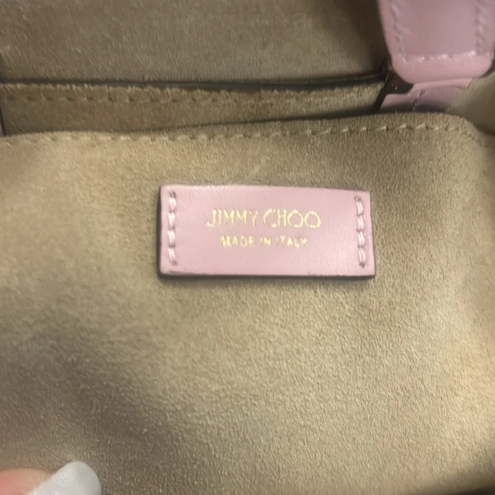 Jimmy Choo Pink Tote - Picture 6 of 10